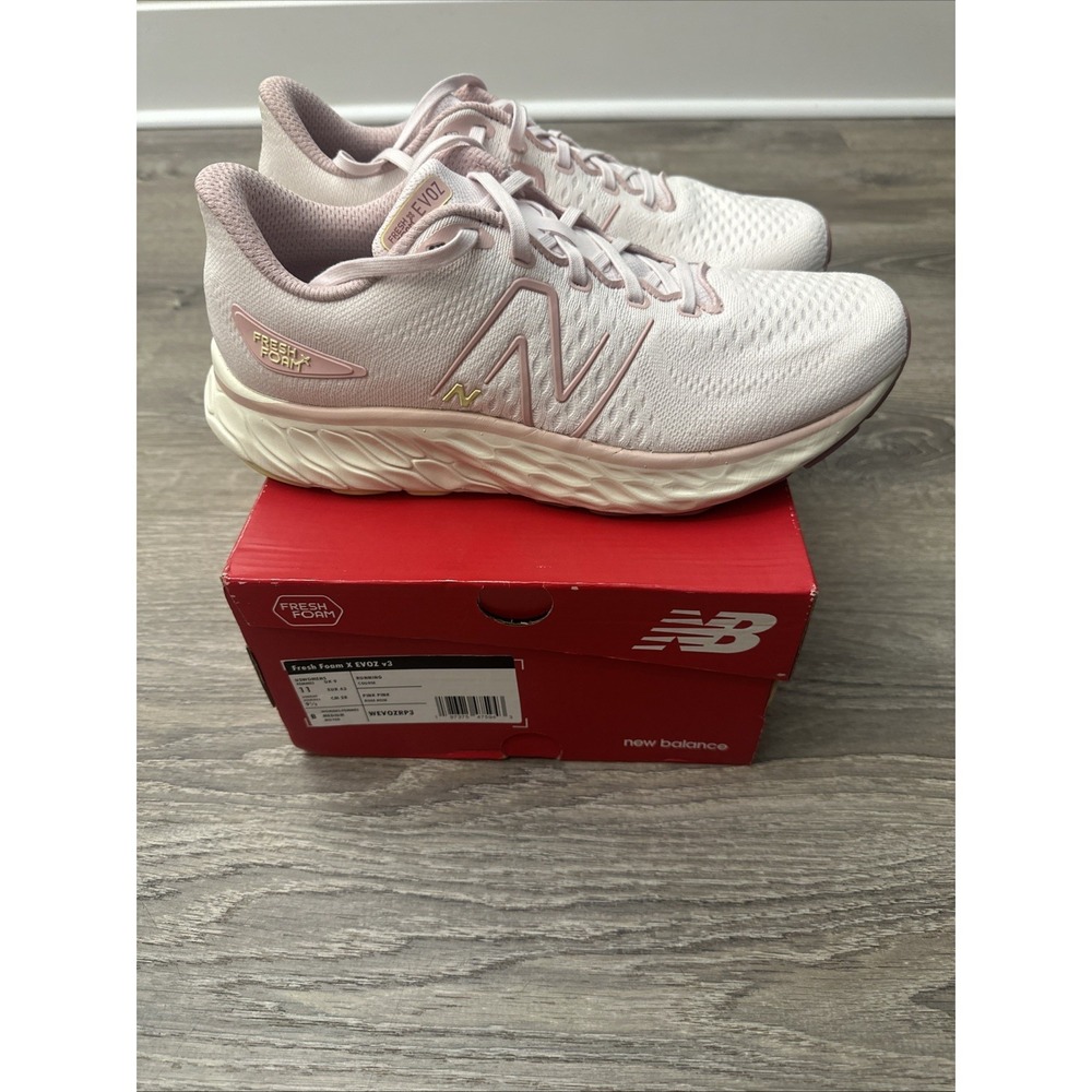 Women's 11 New Balance Fresh Foam X Box V3 Pink Running Shoe Sneaker Wevozrp3
